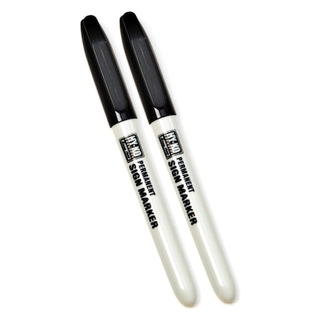 Hy-Ko Permanent Sign Markers, 2PK A40623